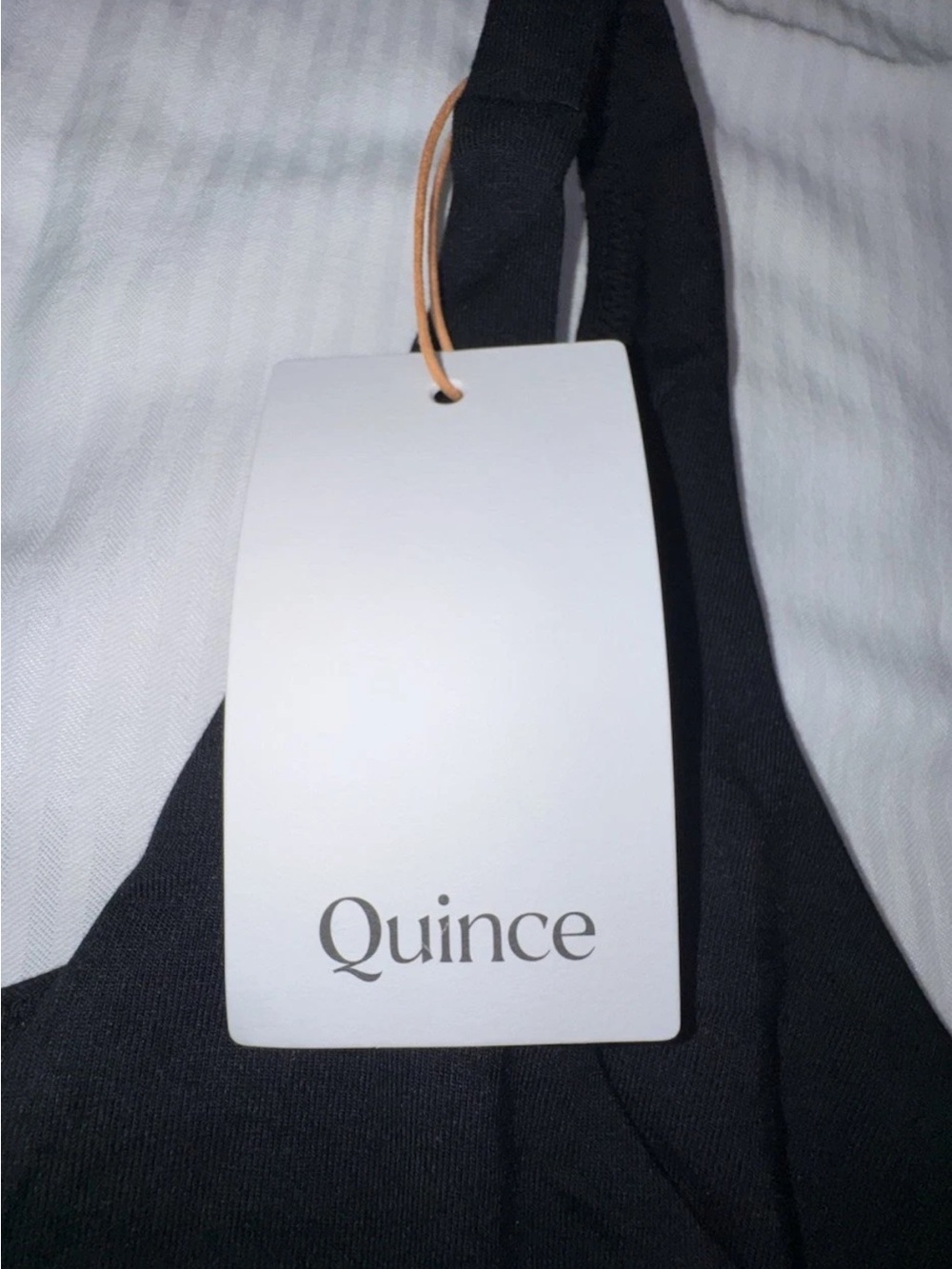 Quince Micromodal Ruched Bralette 2 Pack Black Size L NWT Wireless Stretch - Picture 4 of 8